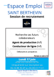 Session de Recrutement