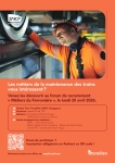 Forum Découverte et Recrutement – Métiers de la Maintenance et de la Conduite (RER C et V)