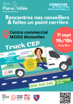Venue du truck "mon conseiller en évolution professionnelle"