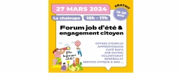 Forum jobs d'été et engagement citoyen