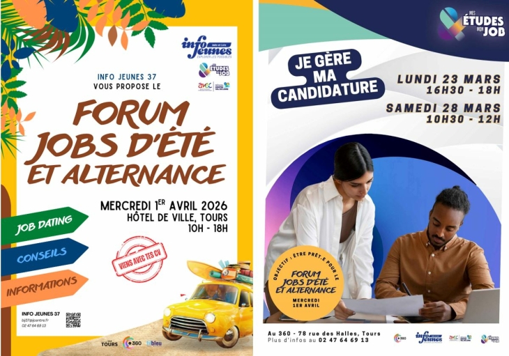 affiche Je gère ma candidature