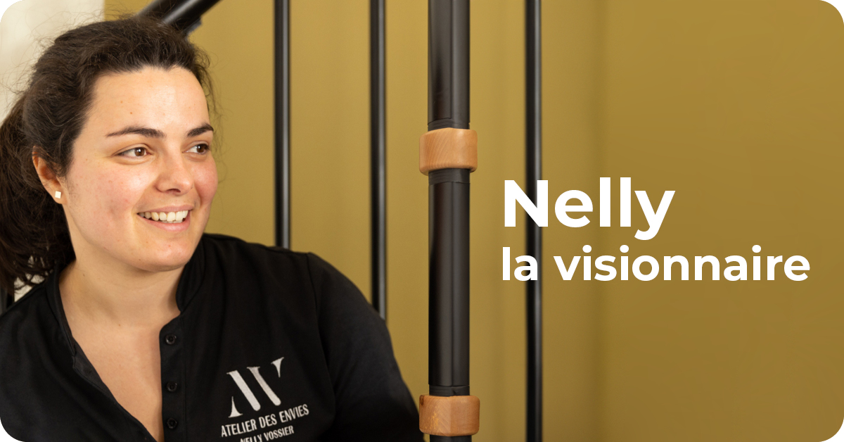 Nelly, entrepreneuse